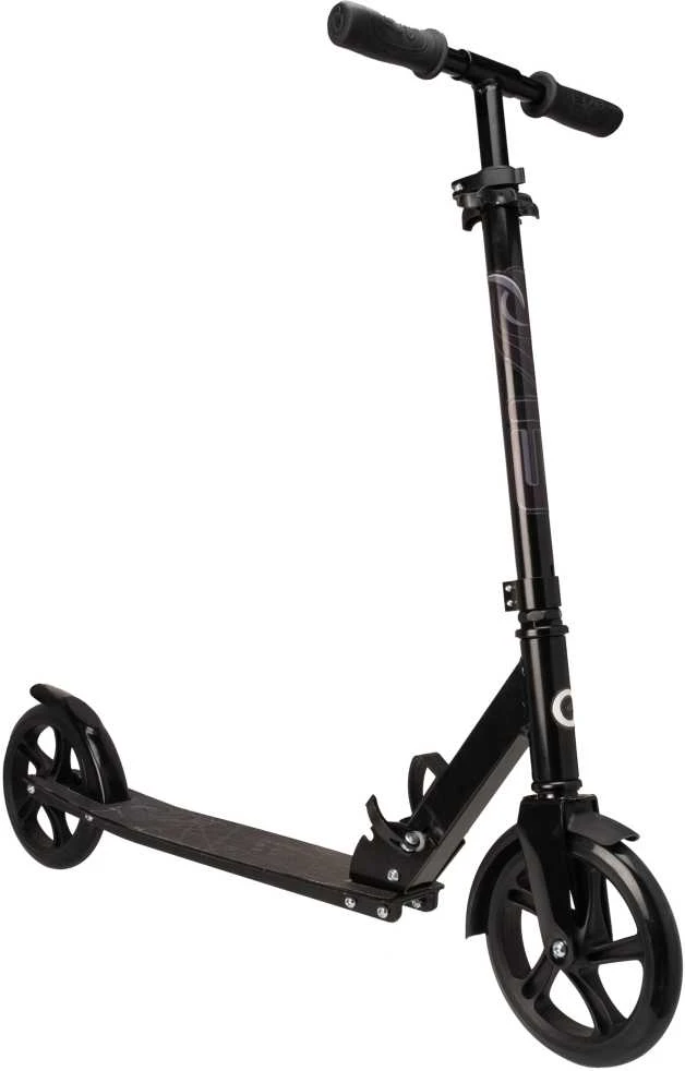 Evo dviratis paspirtukas City Flexi Max 200 Juoda su stovu ir diržu iki 100 kg 8+