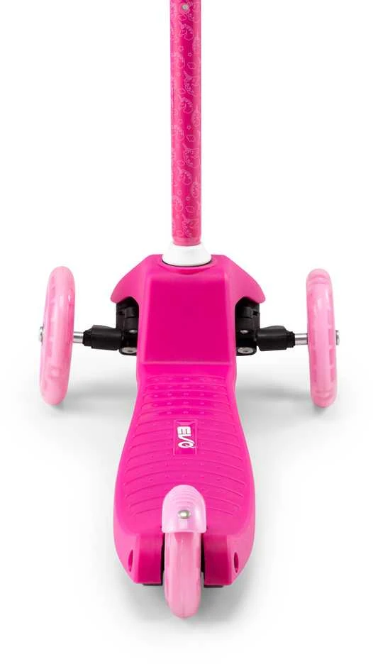 EVO reguliuojamas triratis „Bubblz Mini Cruiser“ vaikiškas paspirtukas, rožinis su muilo burbulais