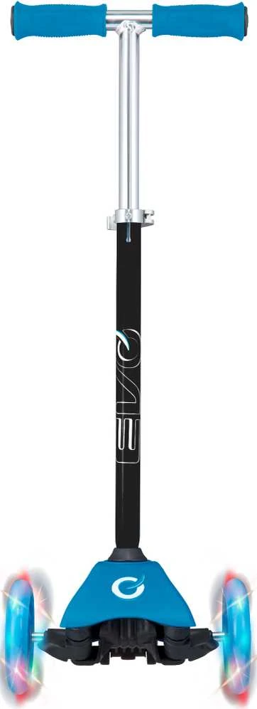 Almarina EVO reguliuojamas 3 ratų paspirtukas vaikams Light Up Mini Cruiser Mėlyna Light Up Wheels