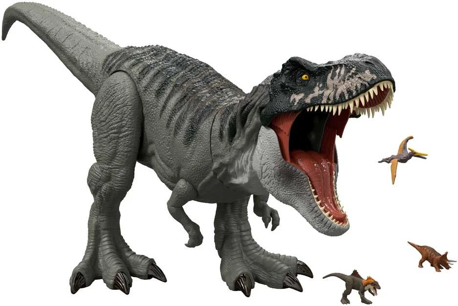 Mattel JURASSIC WORLD milžiniška figūrėlė – Super Colossal T. rex (JGB52)