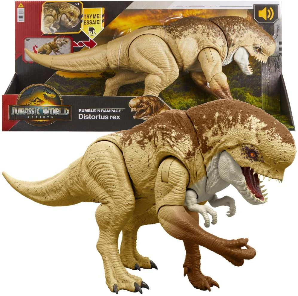 Mattel JURASSIC WORLD interaktyvus piktasis dinozauras (JGB58)