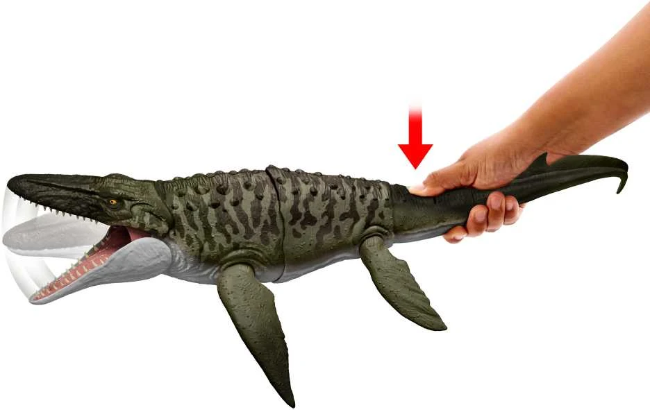 Žaislinis mozazauras Mattel JURASSIC WORLD JCH00/2