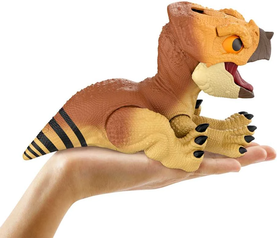 Mattel JURASSIC WORLD interaktyvus dinozauras – Aquilops (JGC01)
