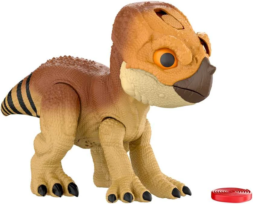 Mattel JURASSIC WORLD interaktyvus dinozauras – Aquilops (JGC01)