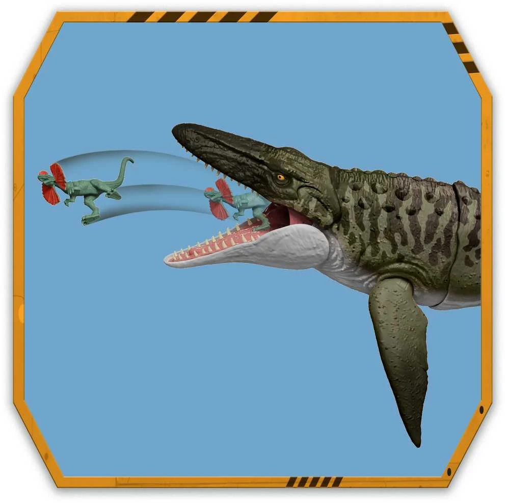 Žaislinis mozazauras Mattel JURASSIC WORLD JCH00/2