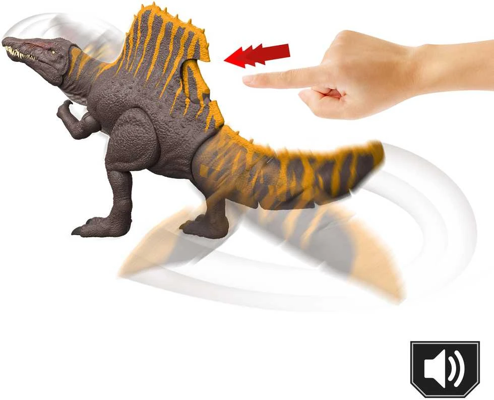 Mattel JURASSIC WORLD dinozauras – Spinozauras (JGB56)
