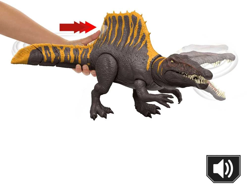 Mattel JURASSIC WORLD dinozauras – Spinozauras (JGB56)