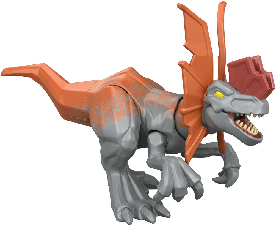 Dinozauro figurėlė Jurassic World Mayhem Mix-Ups 2 in 1 Dilophosaurus