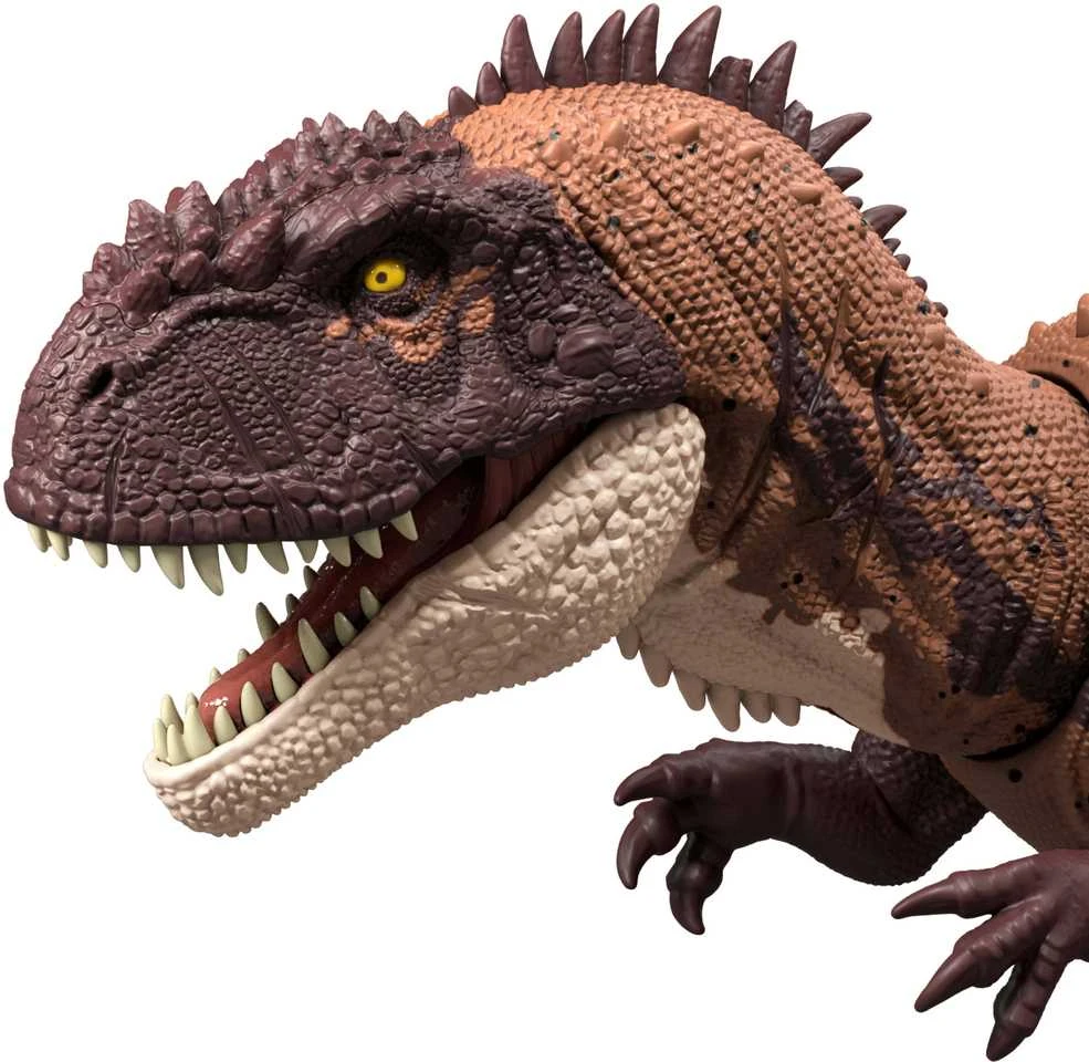 Mattel Kryptops Juros periodo pasaulio dinozauro figūrėlė su laukiniu riaumojimu ir judančiomis dalimis ZA6057
