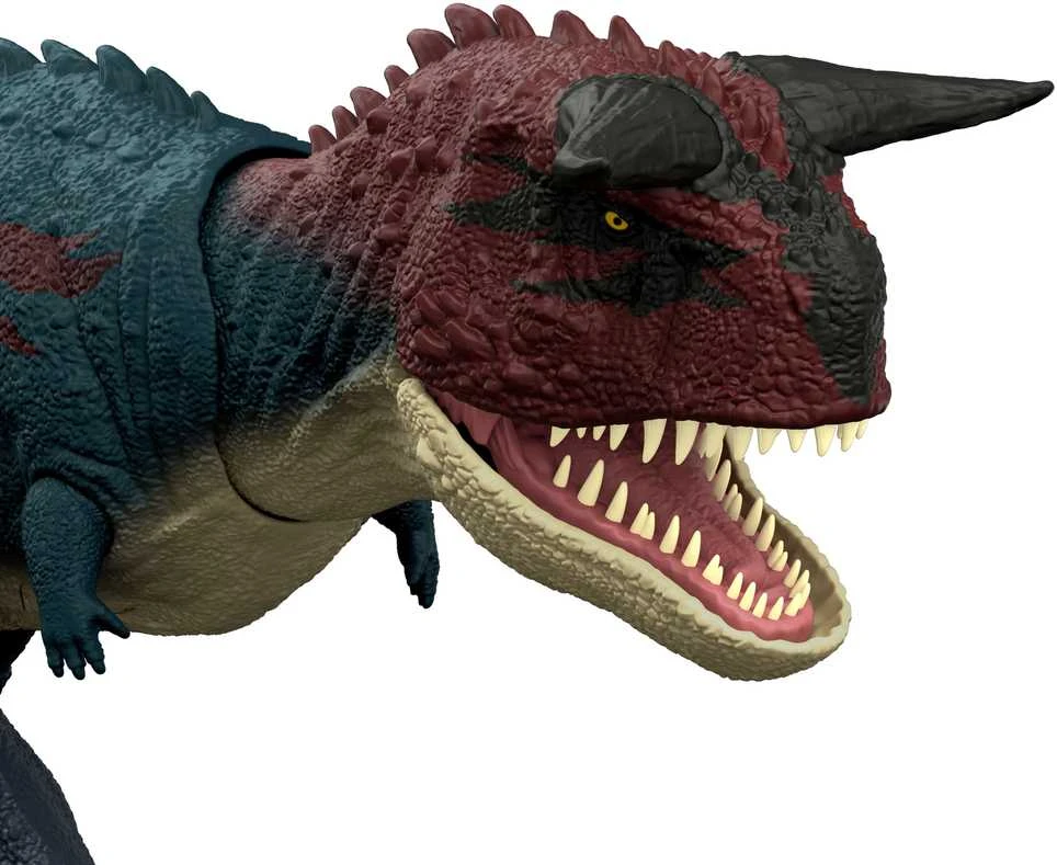Mattel JURASSIC WORLD interaktyvus dinozauras – Carnotaurus (JKG85)