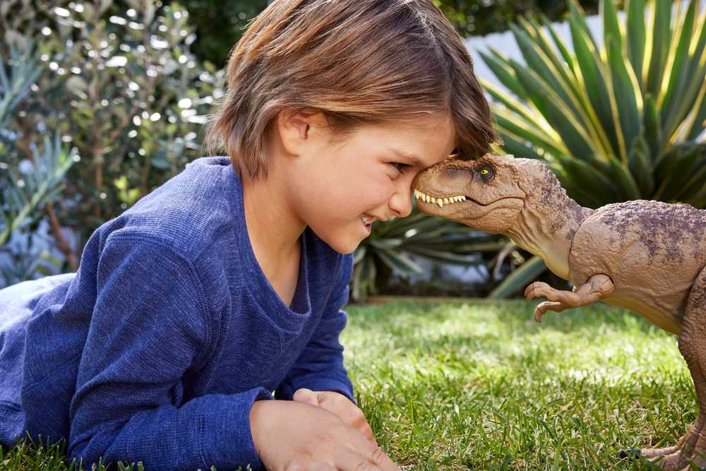 Žaislinė figurėlė Mattel Jurassic World tiranozauras „REX“