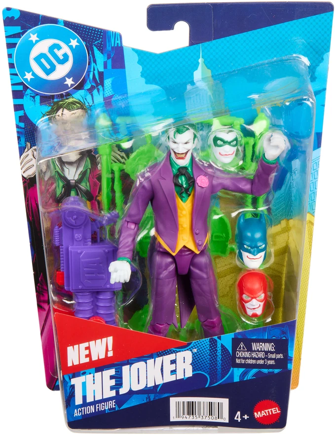 Mattel Figūrėlė Joker DC Comics 17 cm + priedai