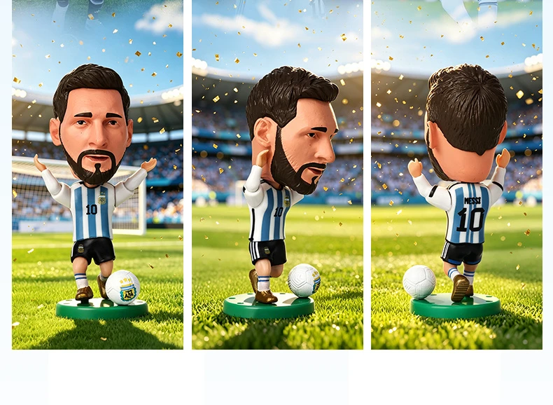 Figūrėlė kolekcjonerska CaDA Lionel Messi #10 7 cm