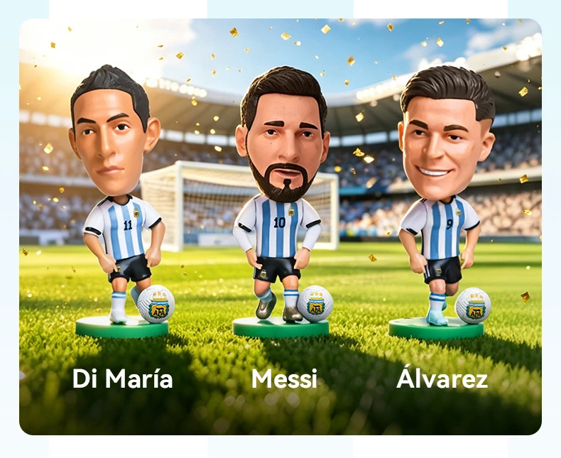 Figūrėlė kolekcjonerska CaDA Lionel Messi #10 7 cm