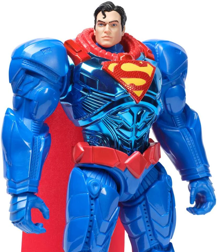 DC - Metal Force XL herojai 30 cm - Supermenas (6072667)