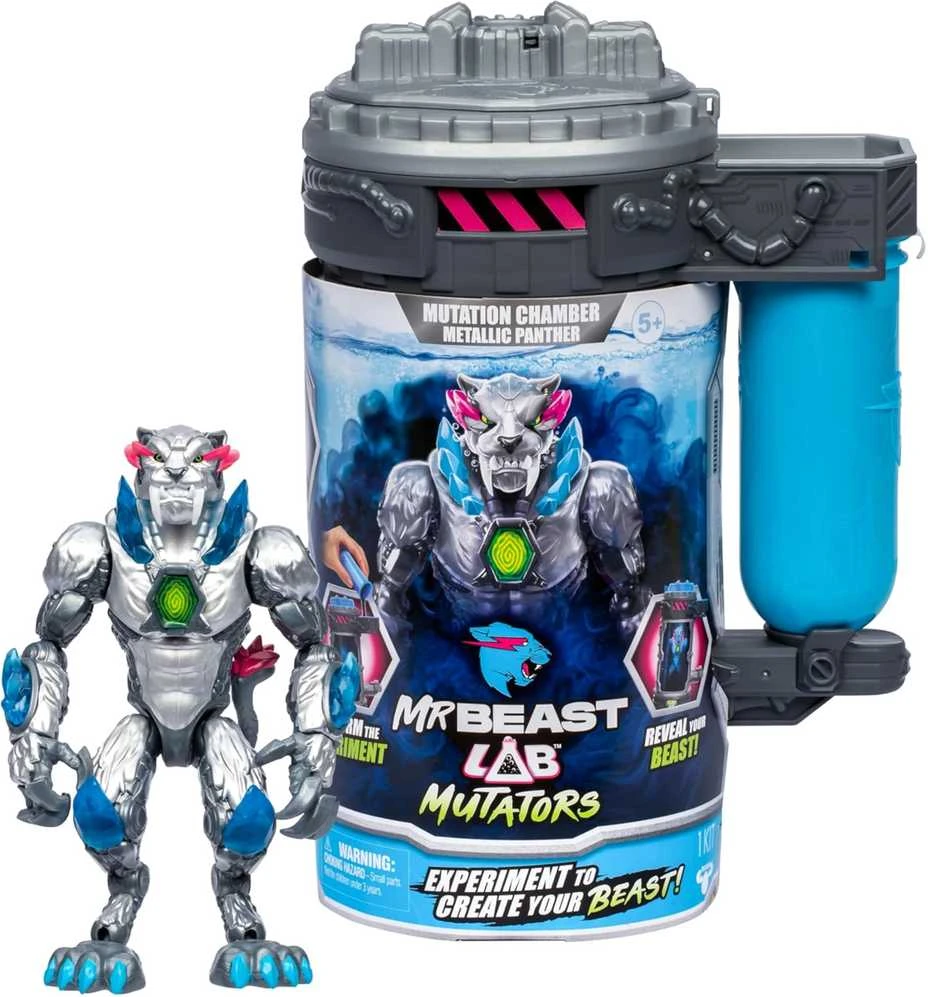 MR. BEAST LAB - Mutator veiksmo figos - Metalinė pantera (20347)