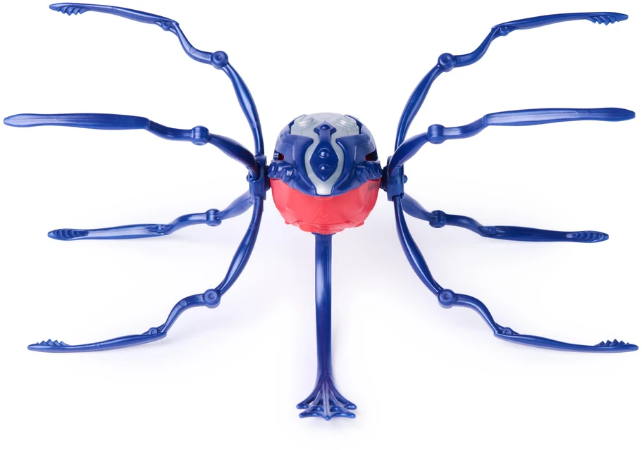 Figūrėlė Skitter Bot Hex Bots Robotinis mėlynas voras
