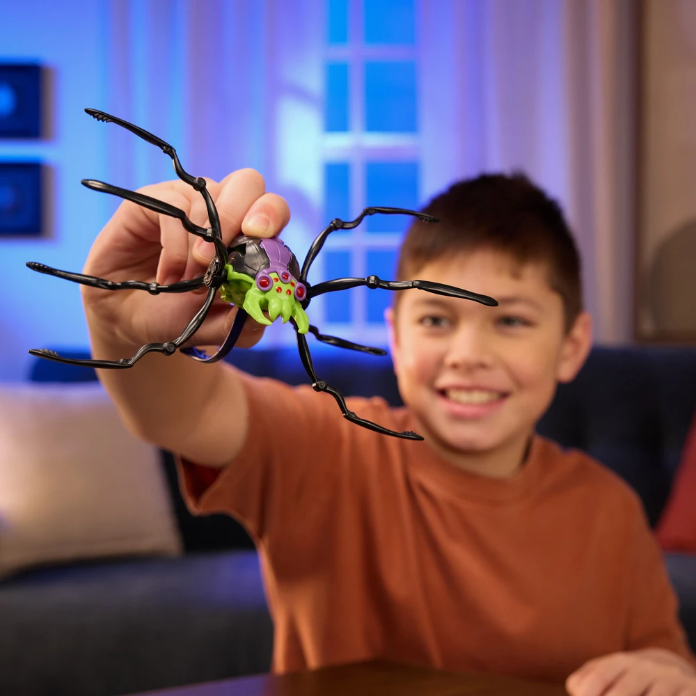 „Skitter Bot Hex Bots“ robotinio juodo voro figūrėlė