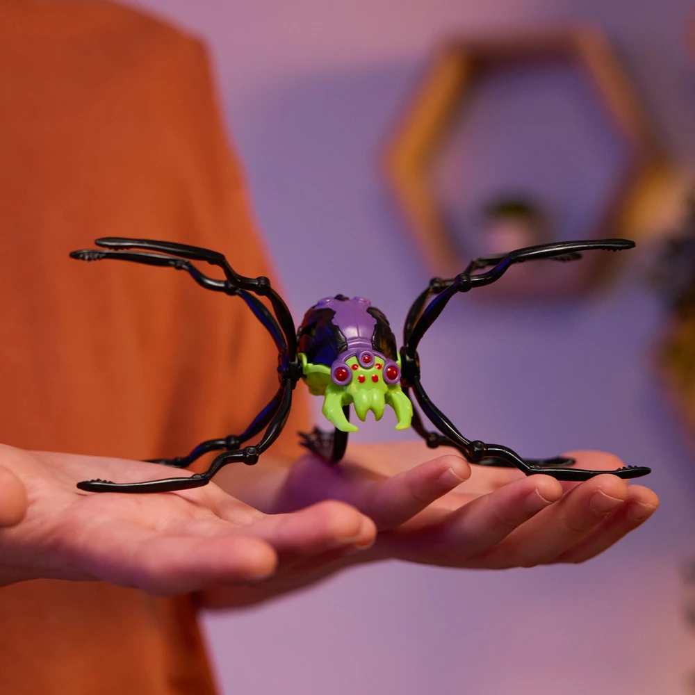„Skitter Bot Hex Bots“ robotinio juodo voro figūrėlė