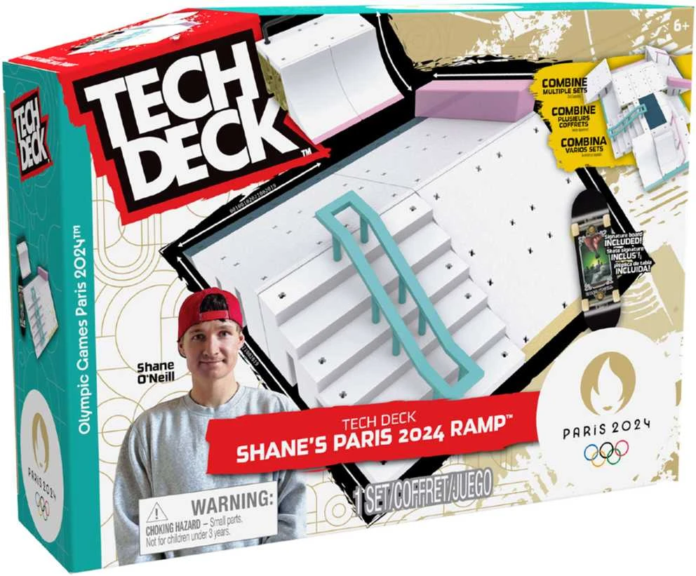 Rampa Skatepark Shane's Paris 2024 Xconnect Fingerboard + Riedlentė