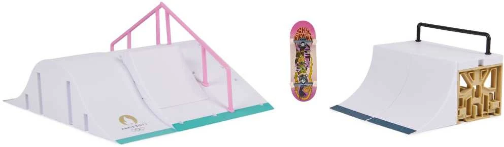 Rampa Skatepark Sky's Paris 2024 Xconnect Fingerboard Tech Deck +Riedlentė