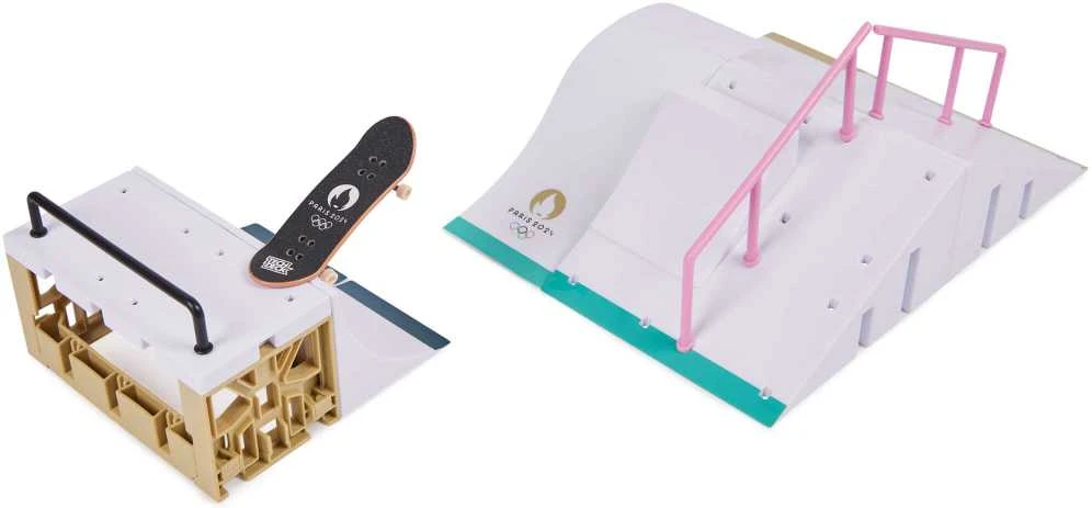 Rampa Skatepark Sky's Paris 2024 Xconnect Fingerboard Tech Deck +Riedlentė