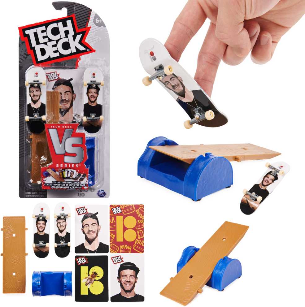 Spin Master "Tech Deck VS" serijos stalviršio pirštų skydeliai Plan B
