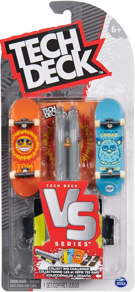 Fingerboard Rinkinys Riedlentė + Przeszkoda 2pak Flip I Grind Vs Series Tech Deck