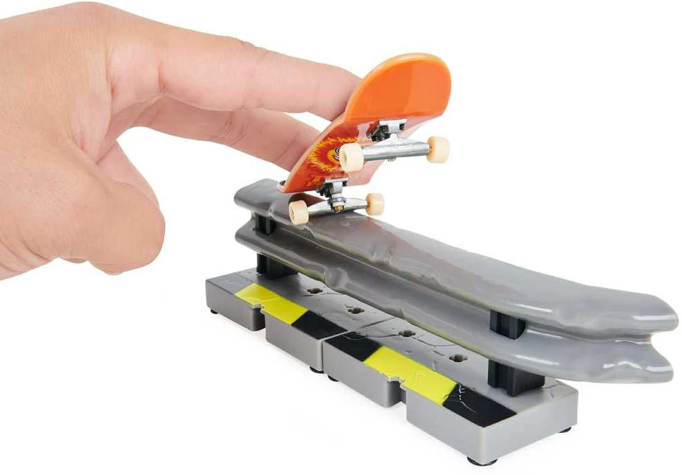 Fingerboard Rinkinys Riedlentė + Przeszkoda 2pak Flip I Grind Vs Series Tech Deck