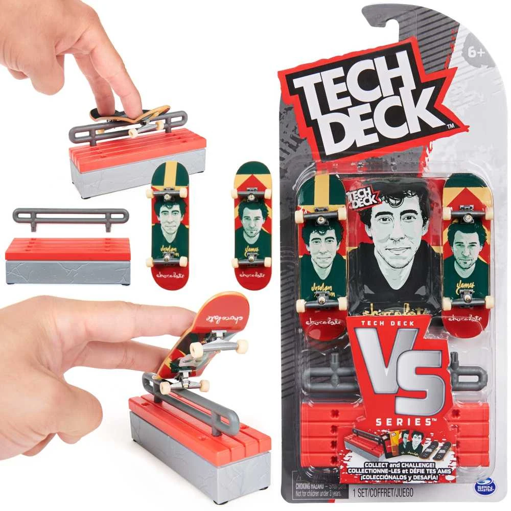 Fingerboard Rinkinys Riedlentė Z Przeszkodą 2pak Chocolate Grind Tech Deck