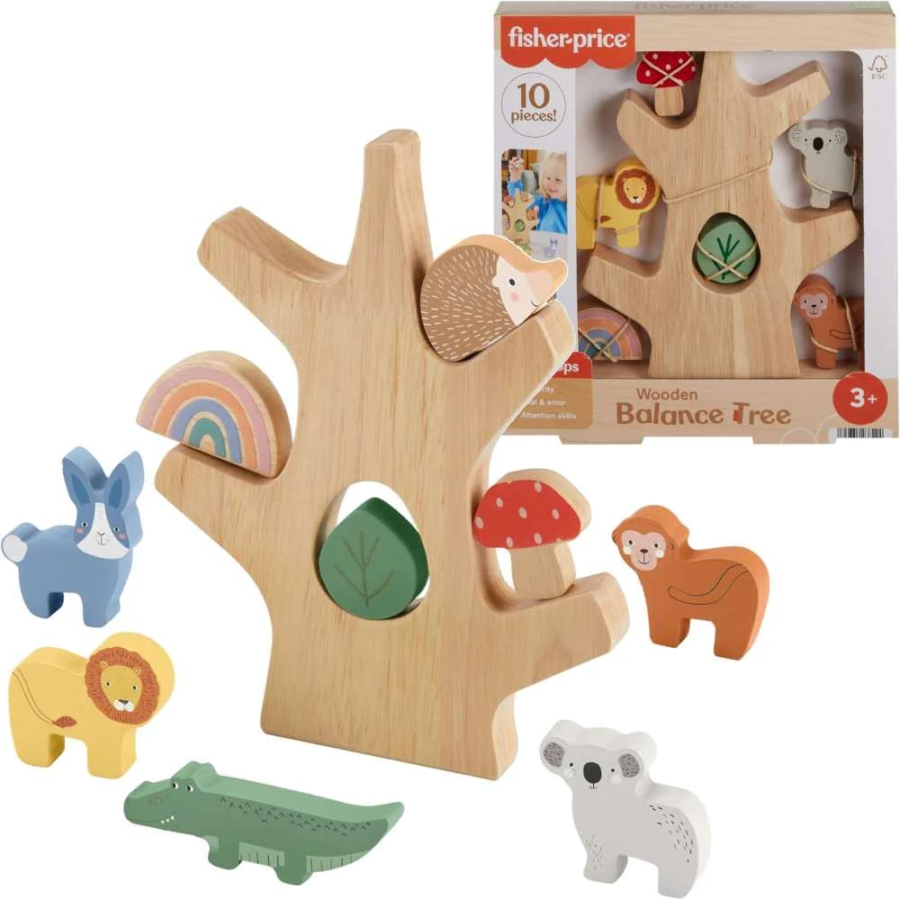 Medinis balansinis medis Mattel Fisher Price