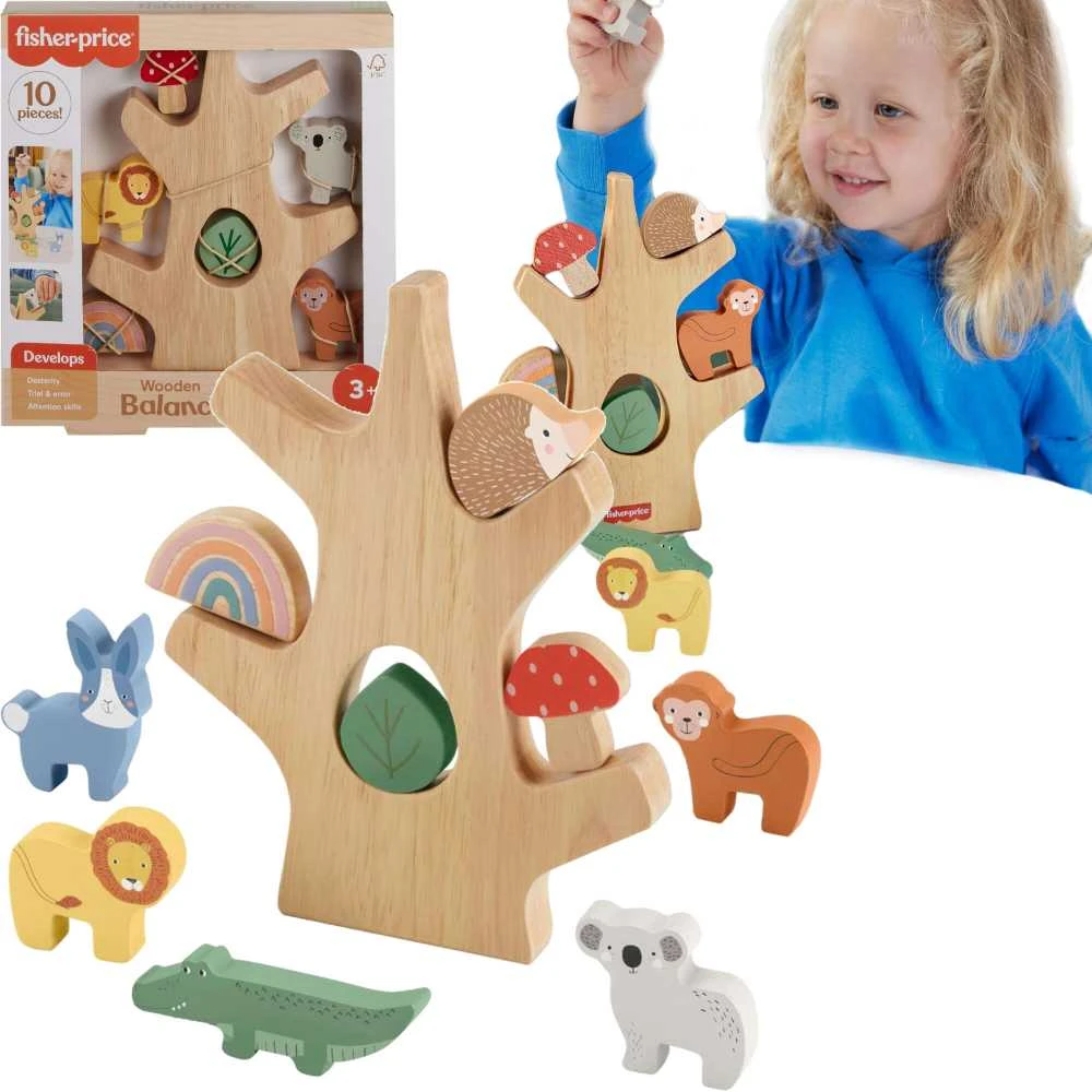 Medinis balansinis medis Mattel Fisher Price