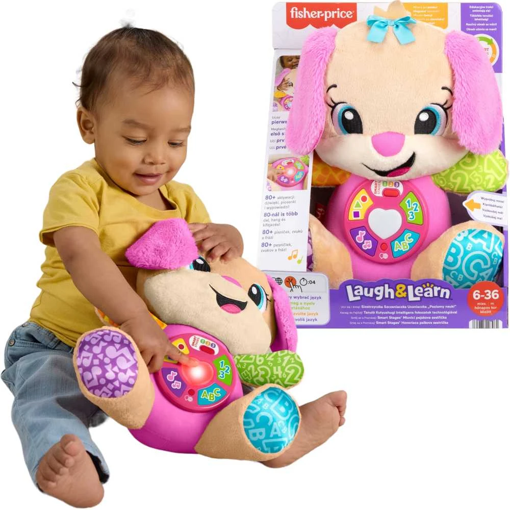 Mattel Fisher Price Interaktyvus talismanas, šuniuko sesuo