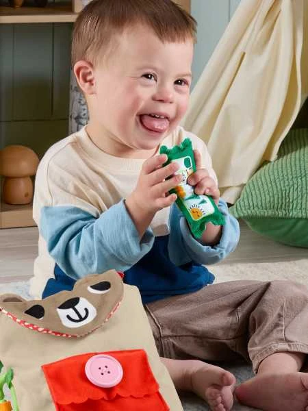 Fisher-Price edukacinis kuprinė žaislas meškiukas
