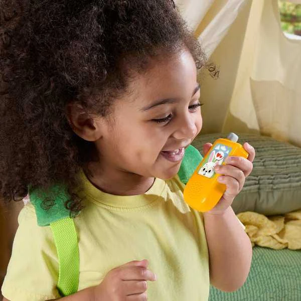 Fisher-Price edukacinis kuprinė žaislas meškiukas