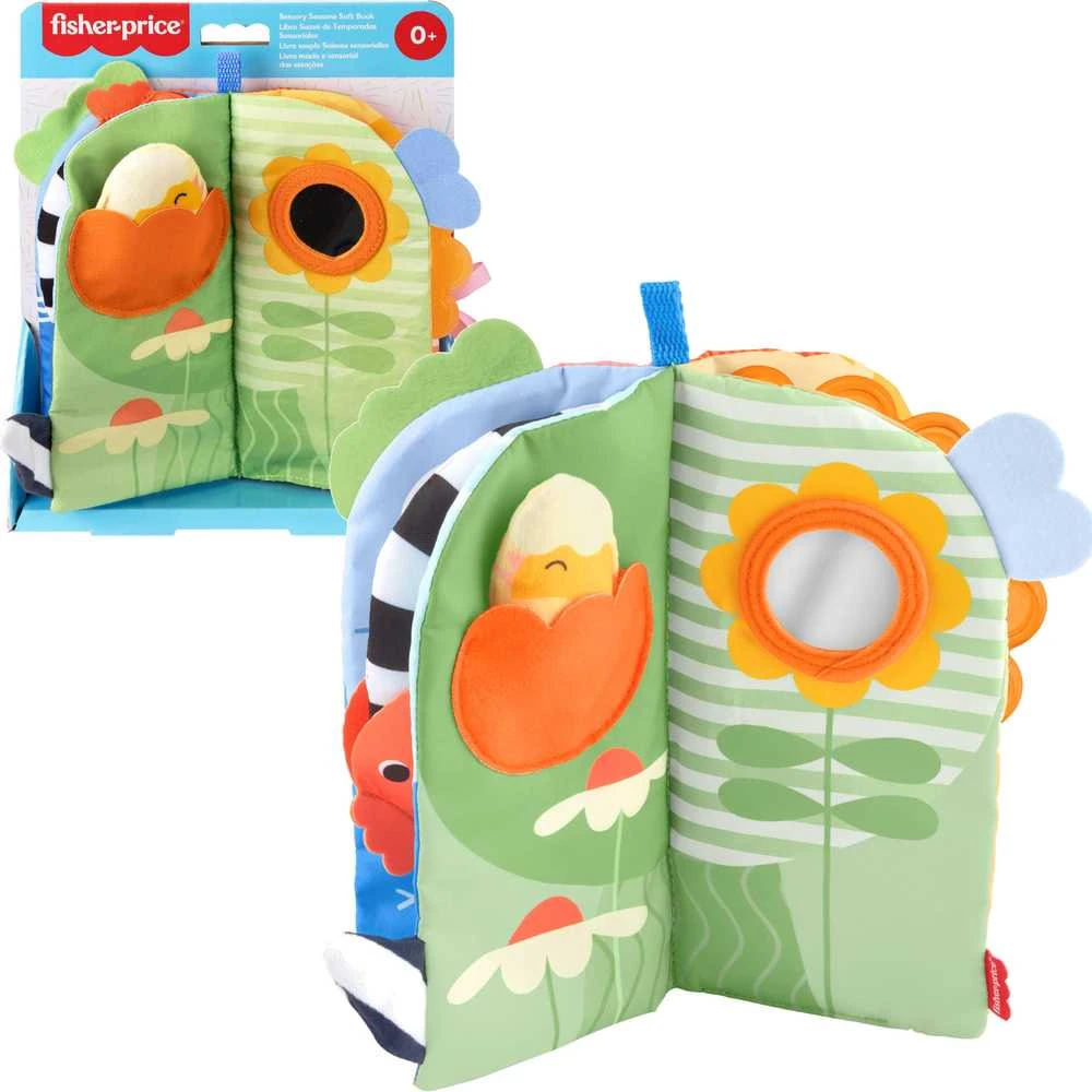Mattel FISHER-PRICE sensorinė knygelė (JKP53)