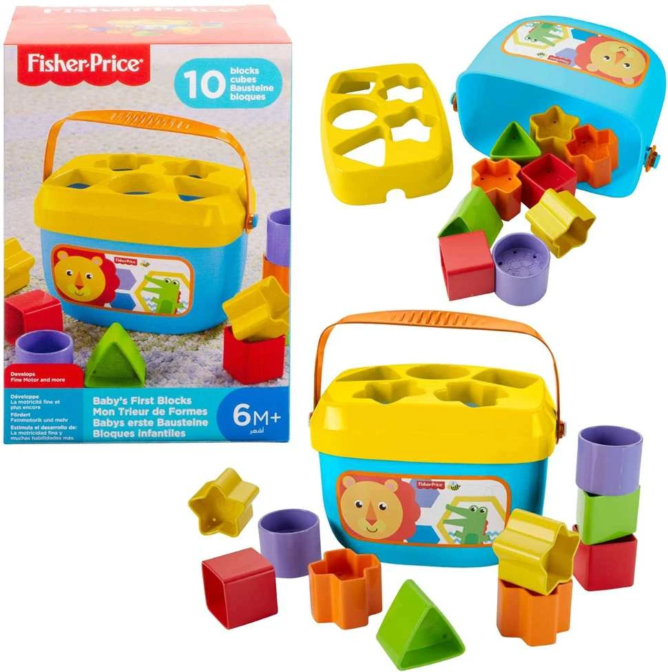 Mattel Pirmosios kūdikio kaladėlės 2