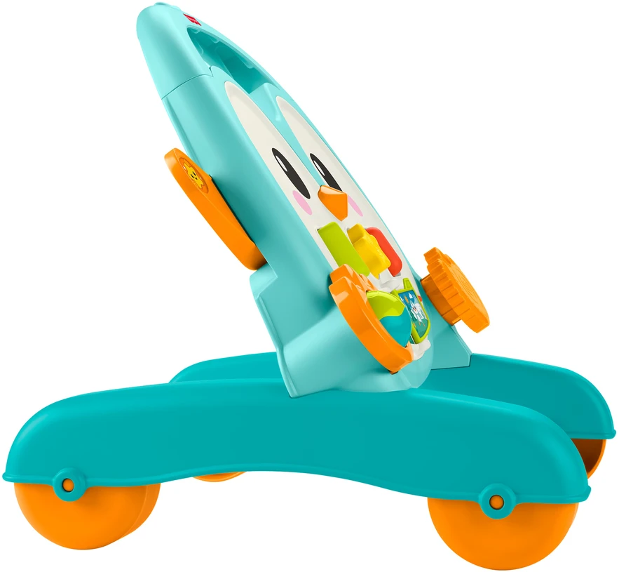 Mattel FISHER-PRICE 2 in 1 muzikinė pingvino vaikštynė (JHF74)