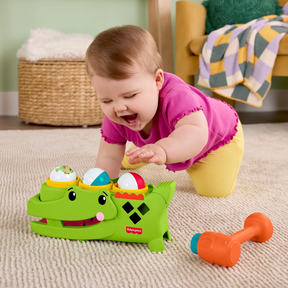 Vaikštynė su krokodilo figūra Fisher-Price