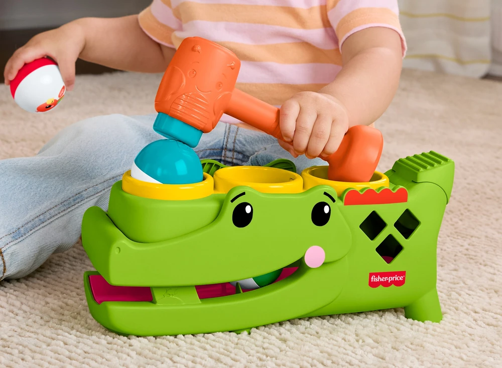 Vaikštynė su krokodilo figūra Fisher-Price