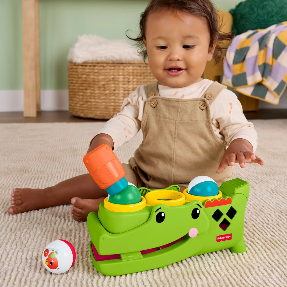 Vaikštynė su krokodilo figūra Fisher-Price