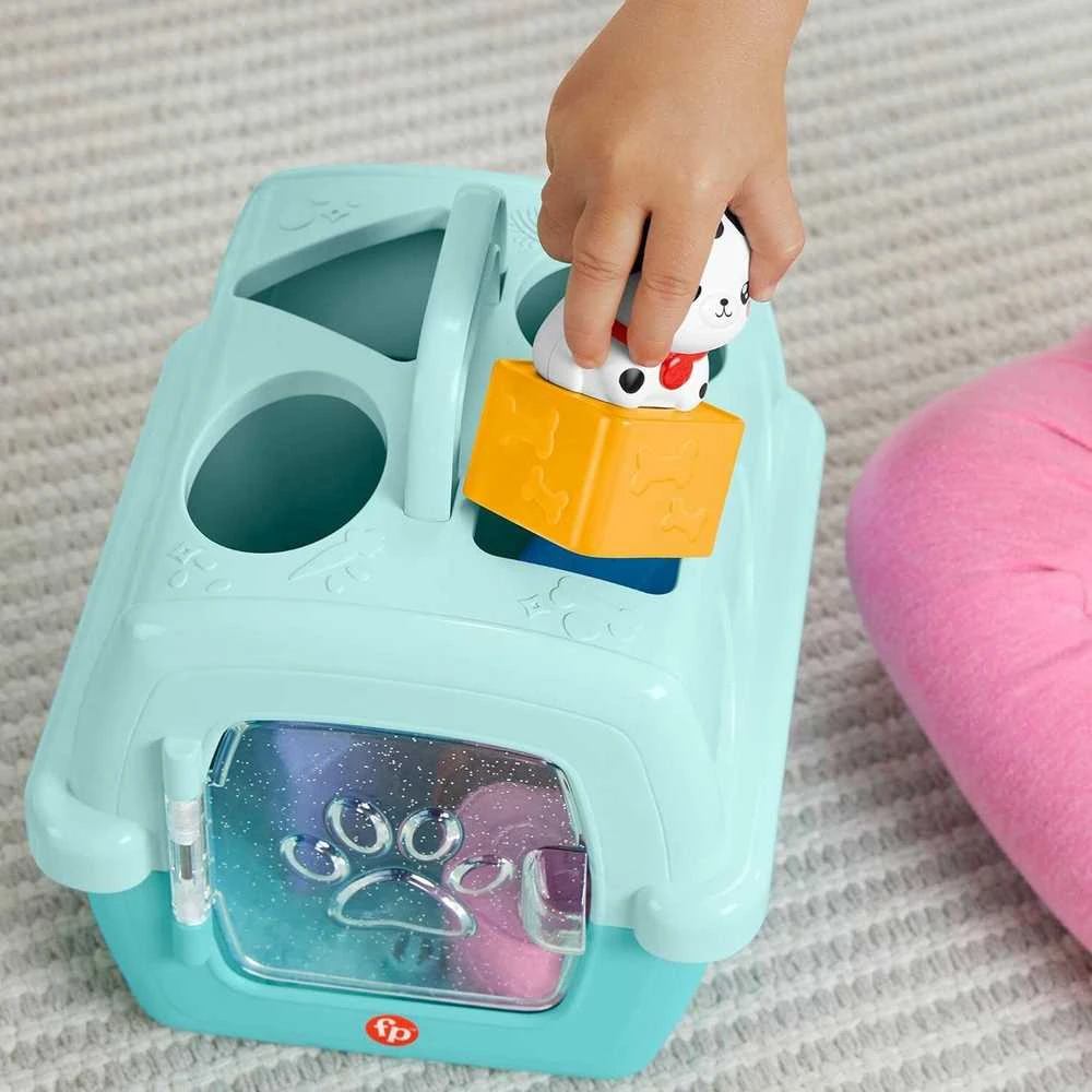 Mattel FISHER-PRICE formelių rūšiuoklė – Naminiai gyvūnėliai (HTW93)