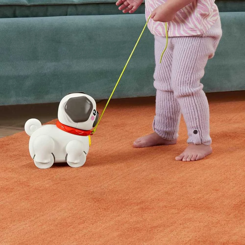 Fisher Price Mattel FP šuniukas Mopsas
