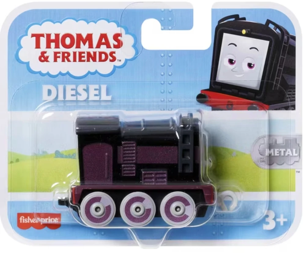 Fisher Price Tomek i przyjaciele metalo sp. lokomotywa Diesel