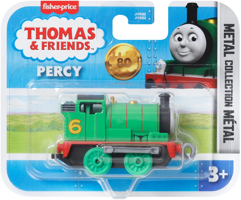 Fisher Price Tomas ir draugai metalinis lokomotyvas Piteris Persis