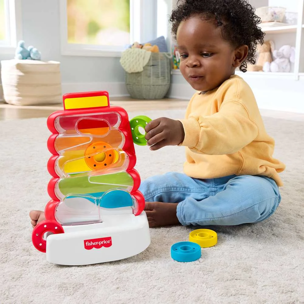 Mattel FISHER-PRICE žiedų ridenimo bokštelis (JLB81)