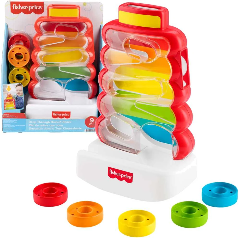 Mattel FISHER-PRICE žiedų ridenimo bokštelis (JLB81)