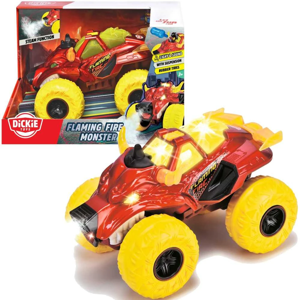 Dickie Toys - Liepsnojantis ugnies monstras (203754003)
