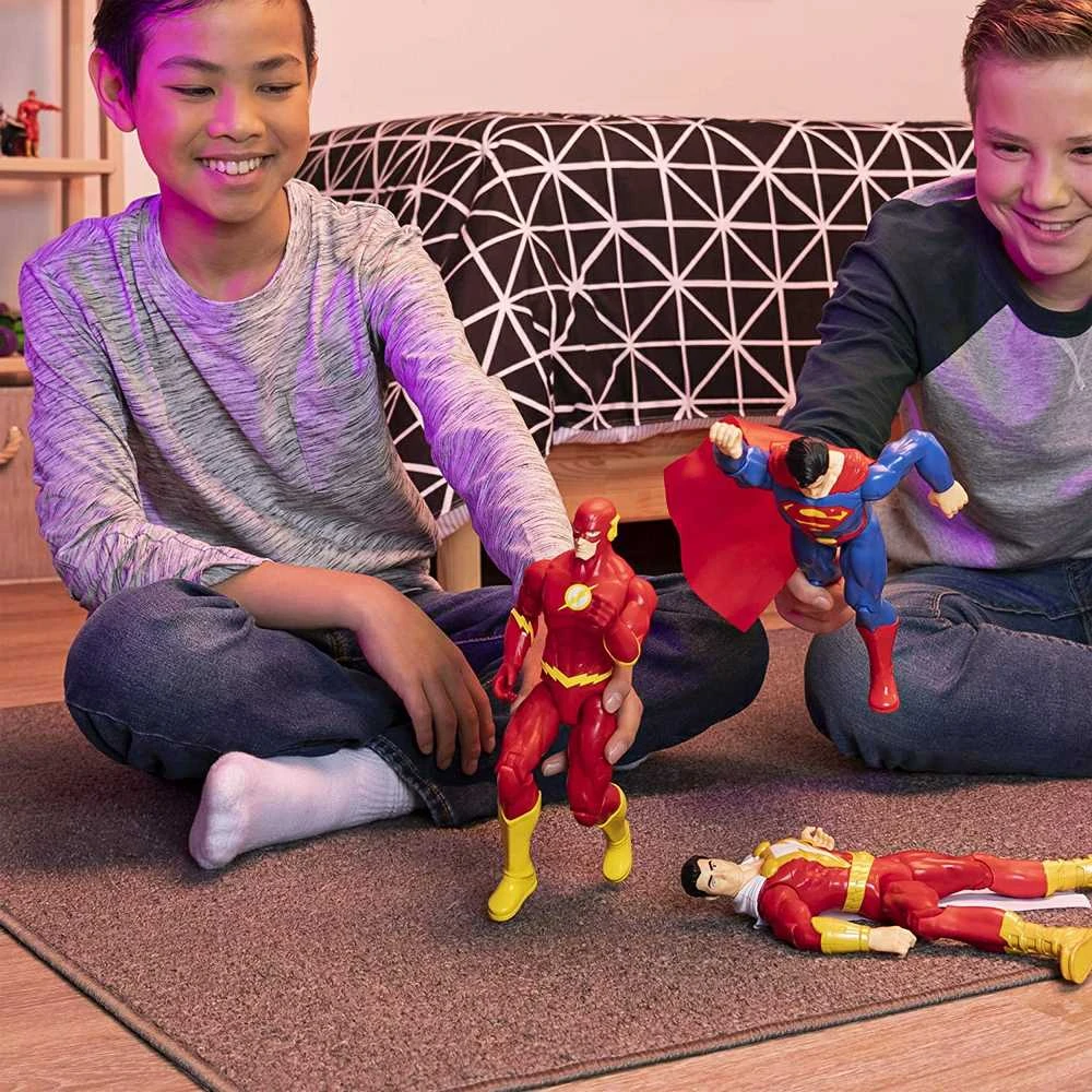 Flash DC Comics didelė figūrėlė 30 cm judantys elementai Spin Master
