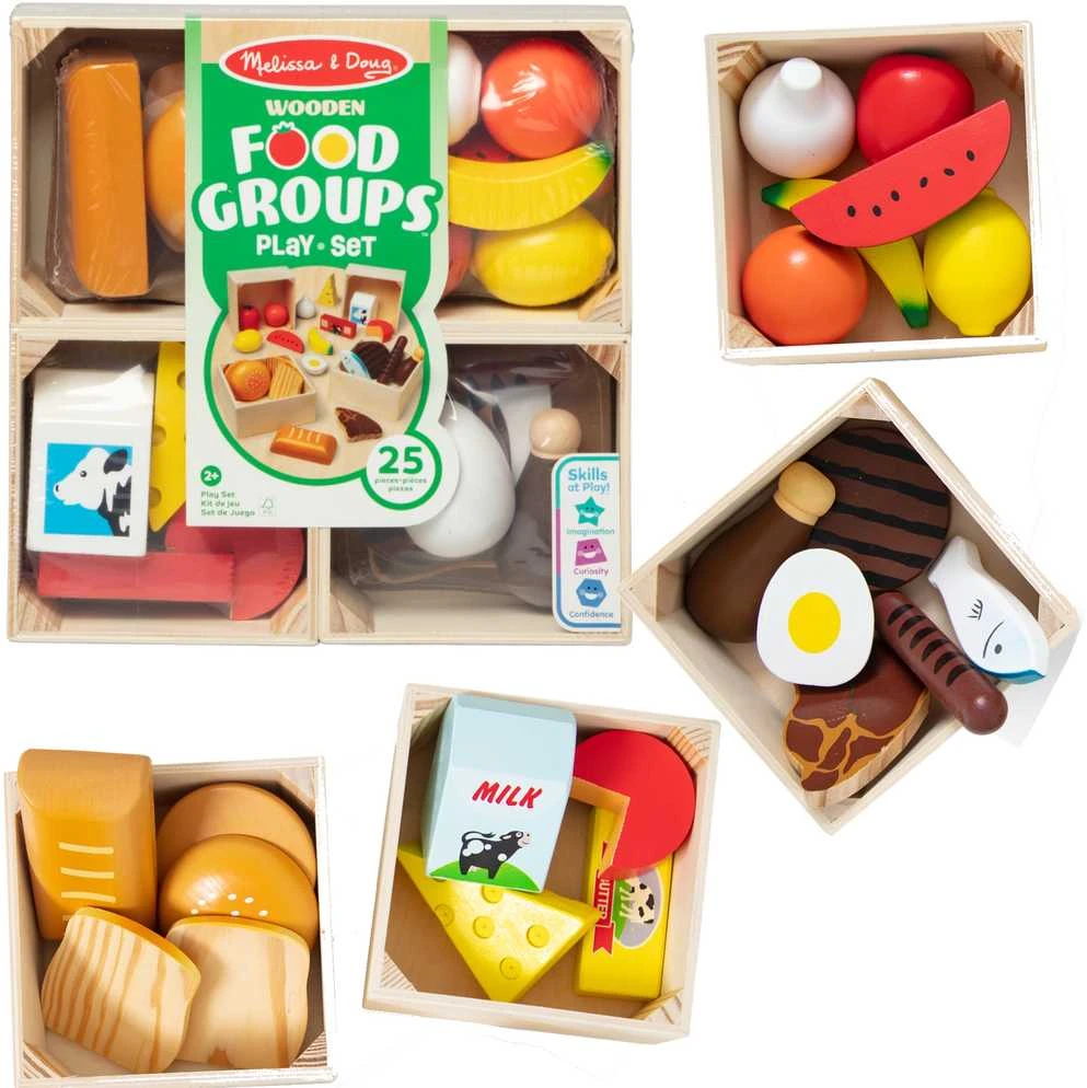 MELISSA & DOUG Rinkinys „Maisto produktų grupės“